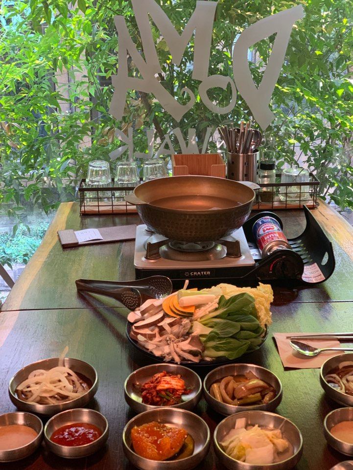 지리산 흑돼지 샤브샤브 — 방송에 소개된 메뉴