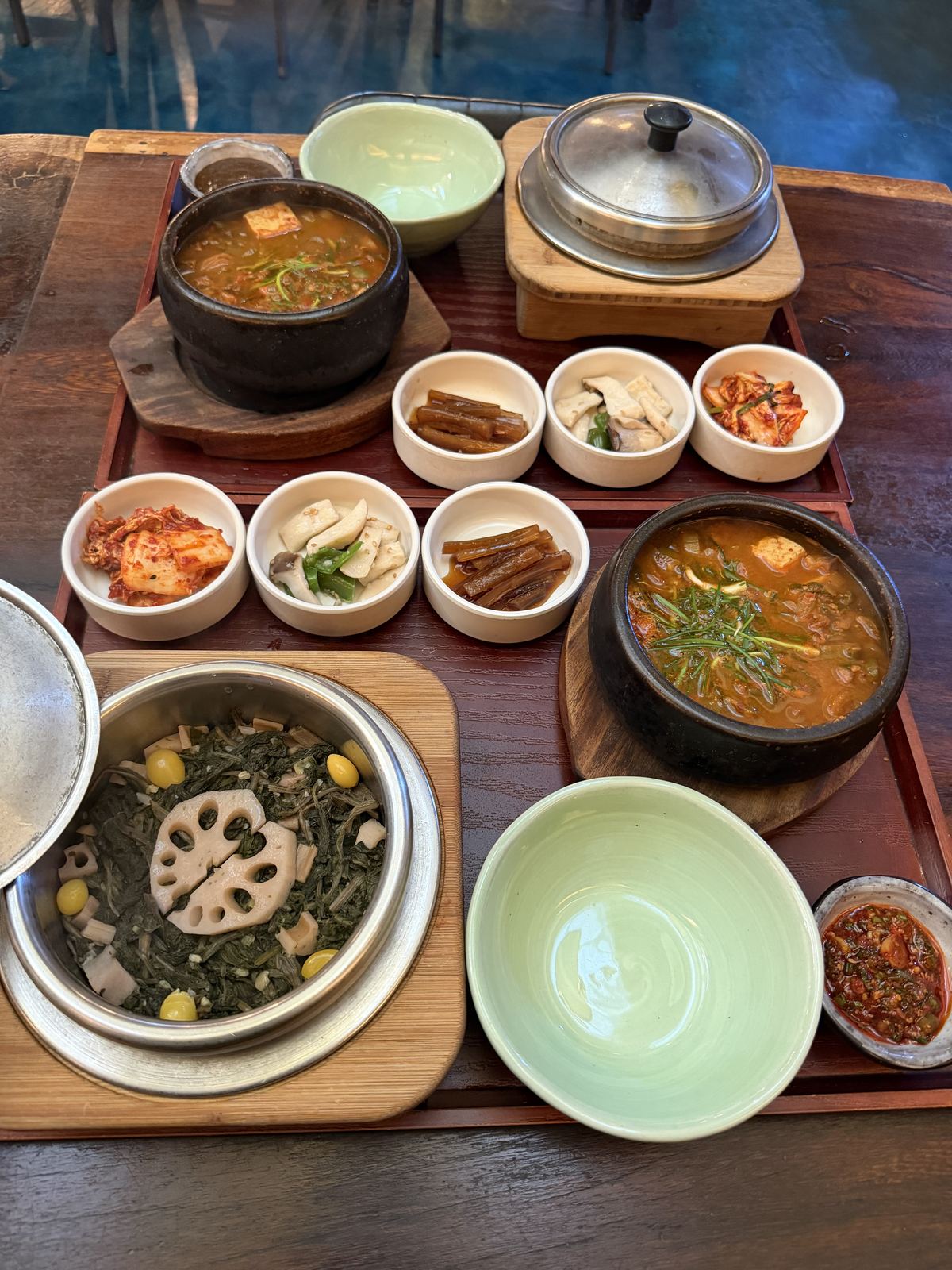 정선 곤드레 연근 솥밥 정식 — 채식 옵션 문의 가능